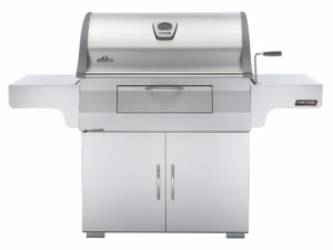 Holzkohlegrill, Edelstahl