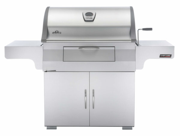 Holzkohlegrill, Edelstahl 1 Holzkohlegrill, Edelstahl