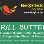 Etikett Grill-Butter