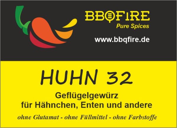 Etikett Huhn 32