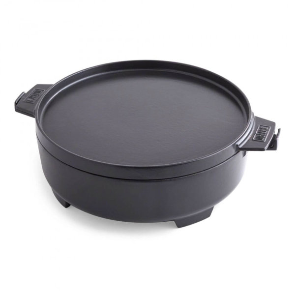 Weber 2 in 1 Dutch Oven & Pfanne – Gourmet BBQ System 8857