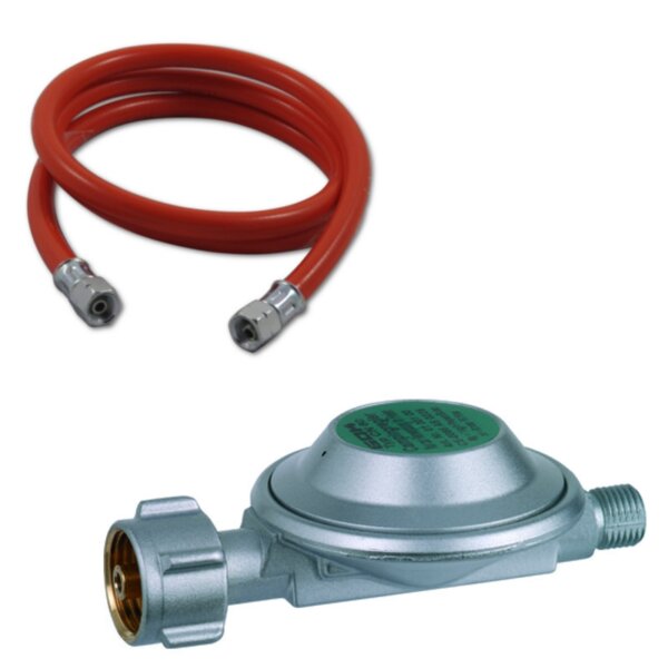 GOK-Gasanschluss-Set (50mBar) mit 150 cm Schlauch GOK-Gasanschluss-Set (50mBar) mit 150 cm Schlauch